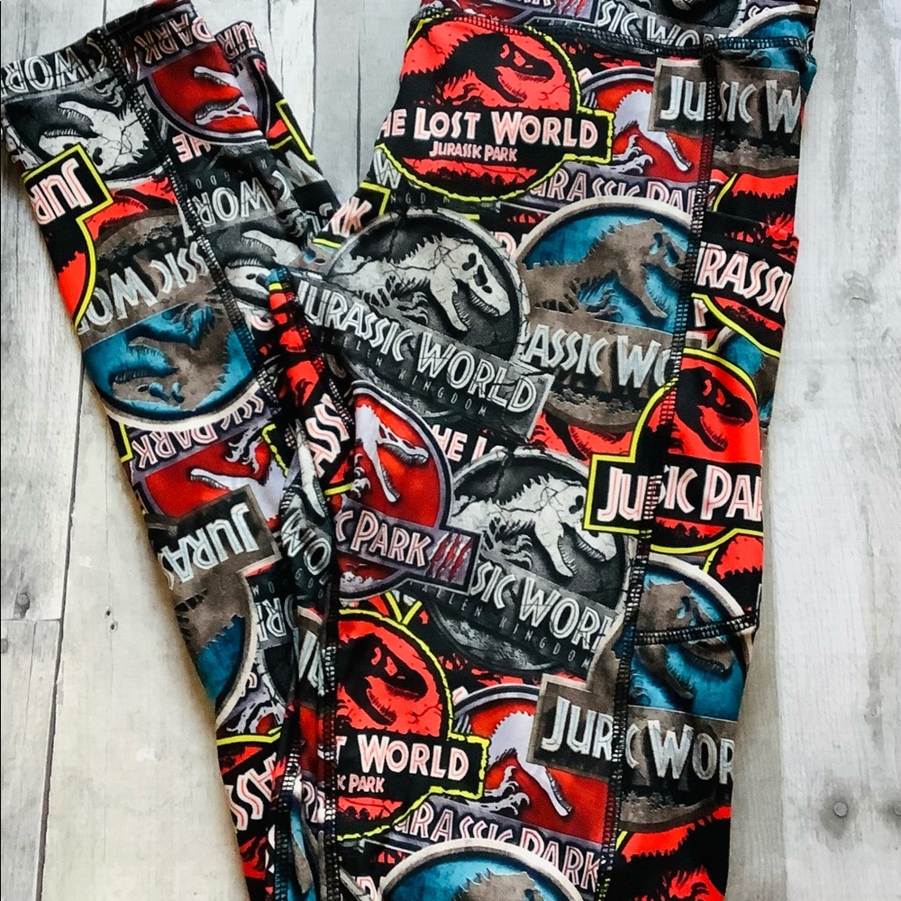 Jurassic Park Custom Leggings